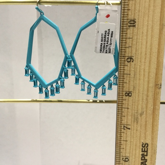 Kendra Scott Jewelry - Kendra Scott Thomas earring matte aqua Kendra Scott Jewelry - Kendra Scott Thomas earring matte aqua